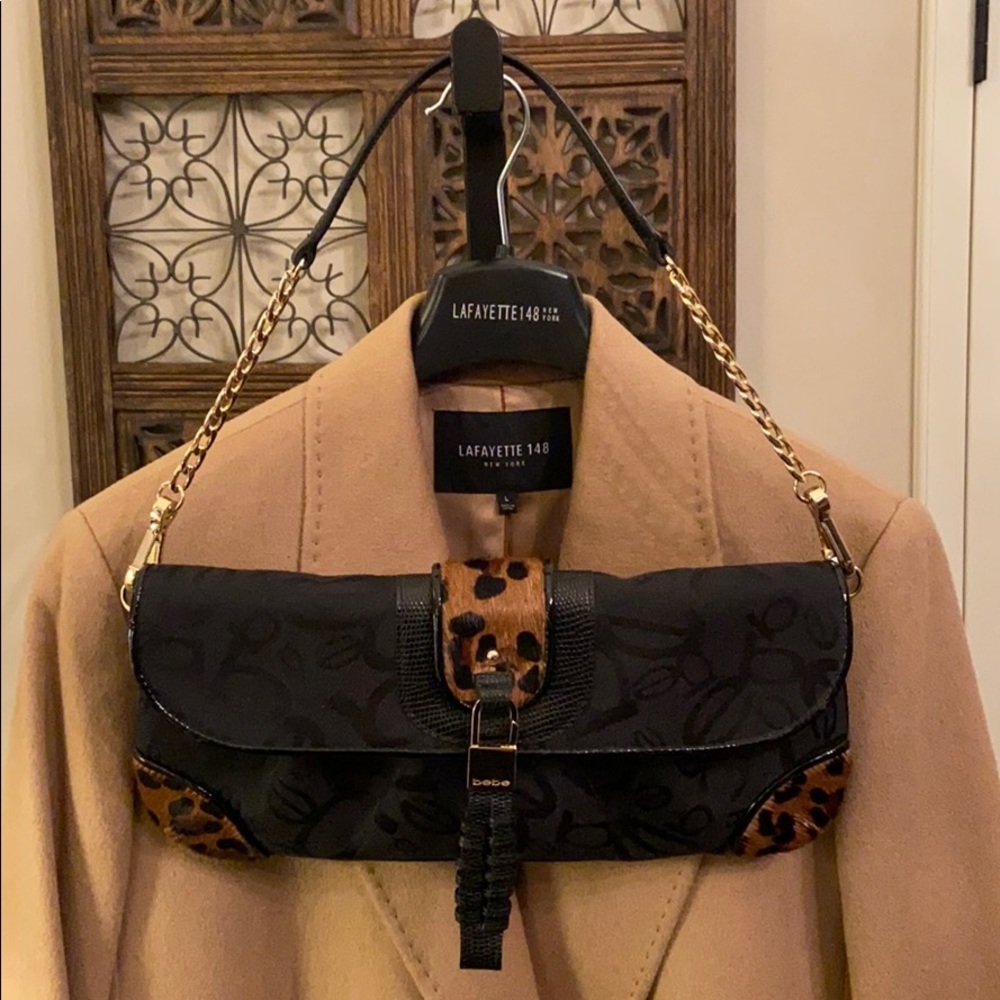 bebe Clutch w/Removable Strap